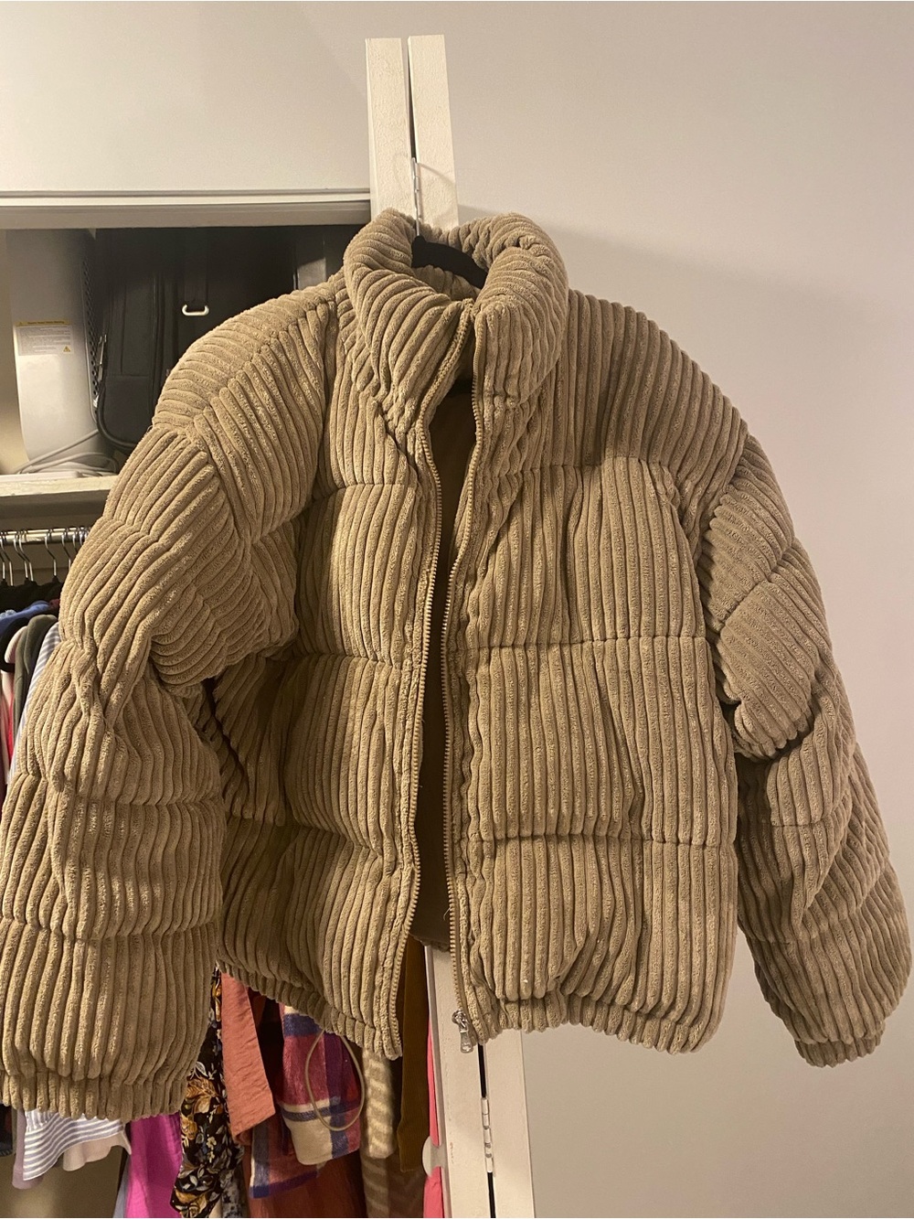 Vigoss puffer cropped coat